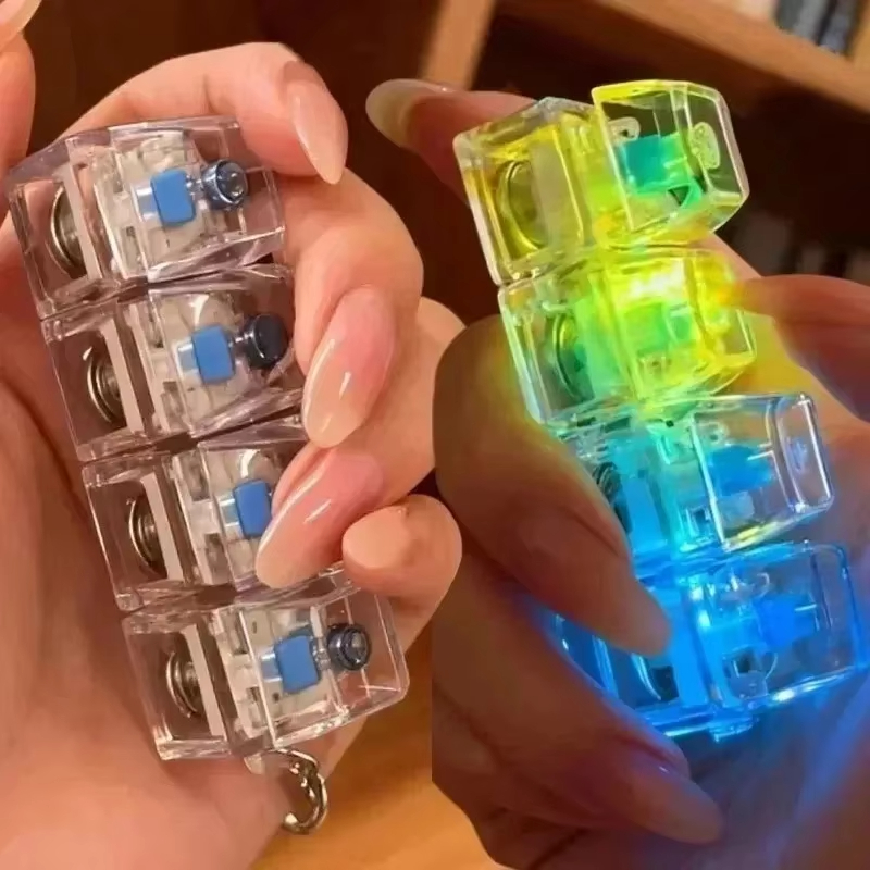 Leuchtende 4-Tasten-LED-Finger – Gaming Keyboard Test Bewertung und Preis