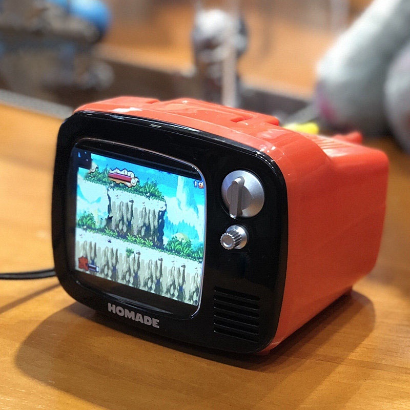 Retro-Gaming-Mini-TV-Tisch mit – Gaming Keyboard Mini Bewertung und Preis