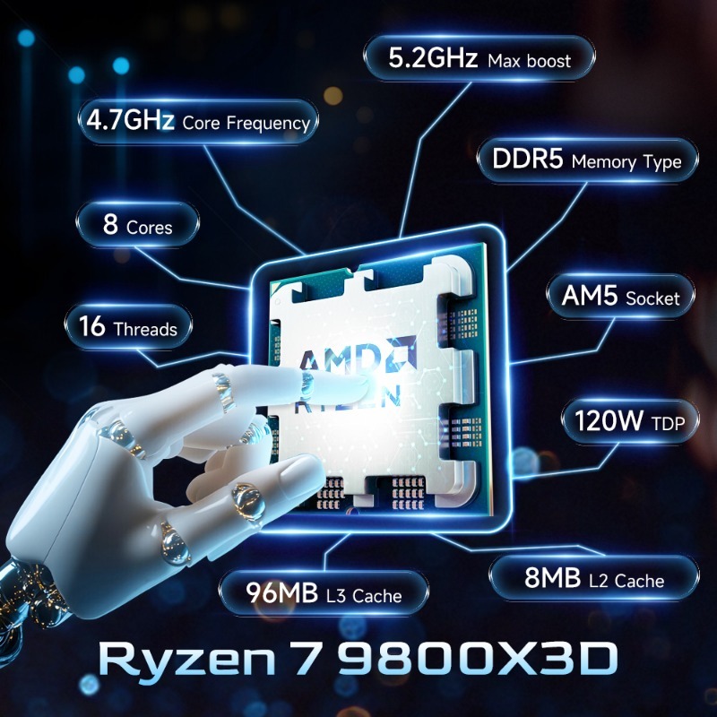 AMD Ryzen 7 9800X3D Content Cr – Amd Cpu Ryzen 7 Bewertung und Preis