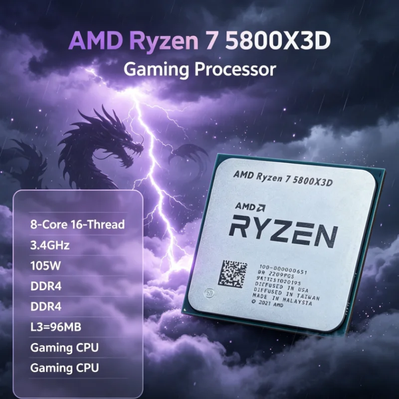 AMD R7 5800X3D 96 MB CPU Proze – Amd Cpu Ryzen 7 Bewertung und Preis