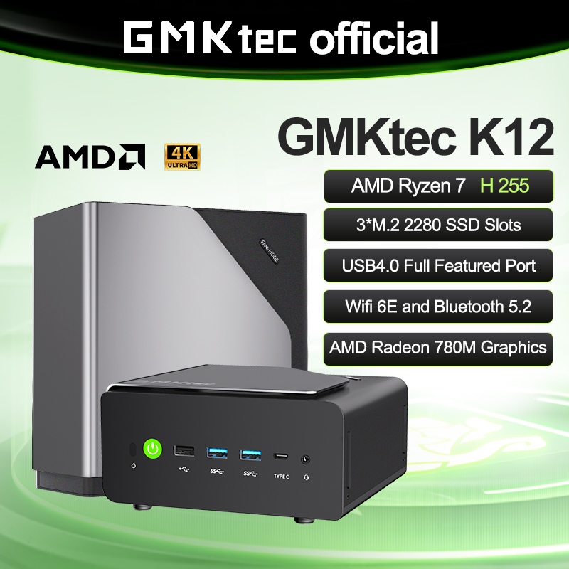 GMKtec K12 Mini-PC AMD Ryzen ™ – Amd Cpu Ryzen 7 Bewertung und Preis